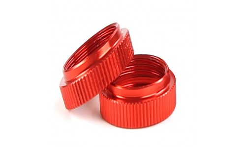 Shock Adjustment Nut RED - 2Pcs │ Baha 10B